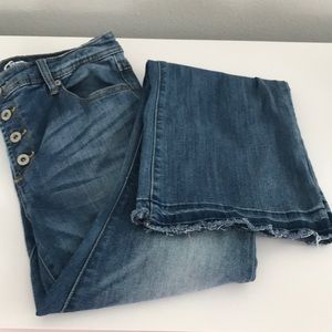 INC Jeans, Flare Leg